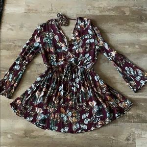 Purple Butterfly Dress